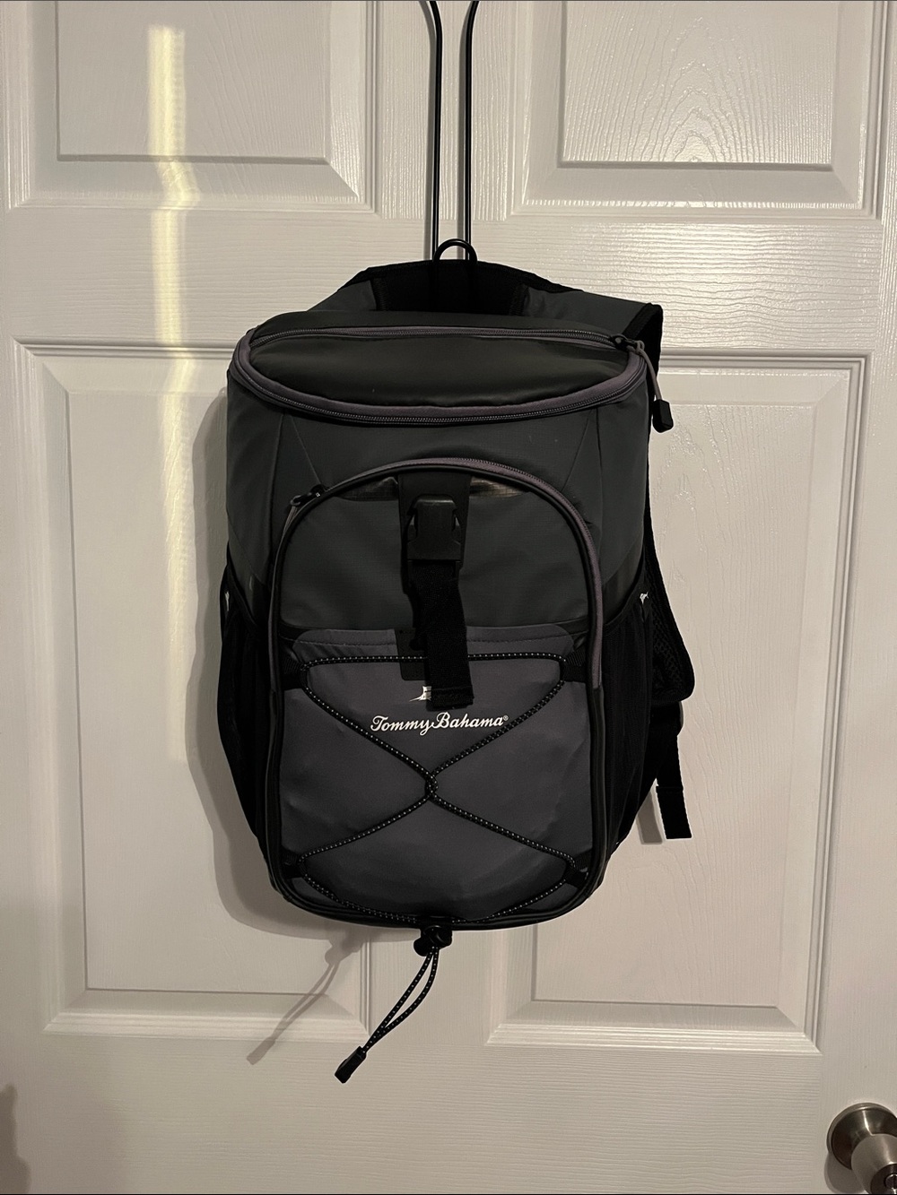 Tommy Bahama Men's Black and Gray Travel Backpack